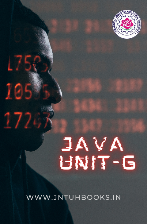 JAVA UNIT-6